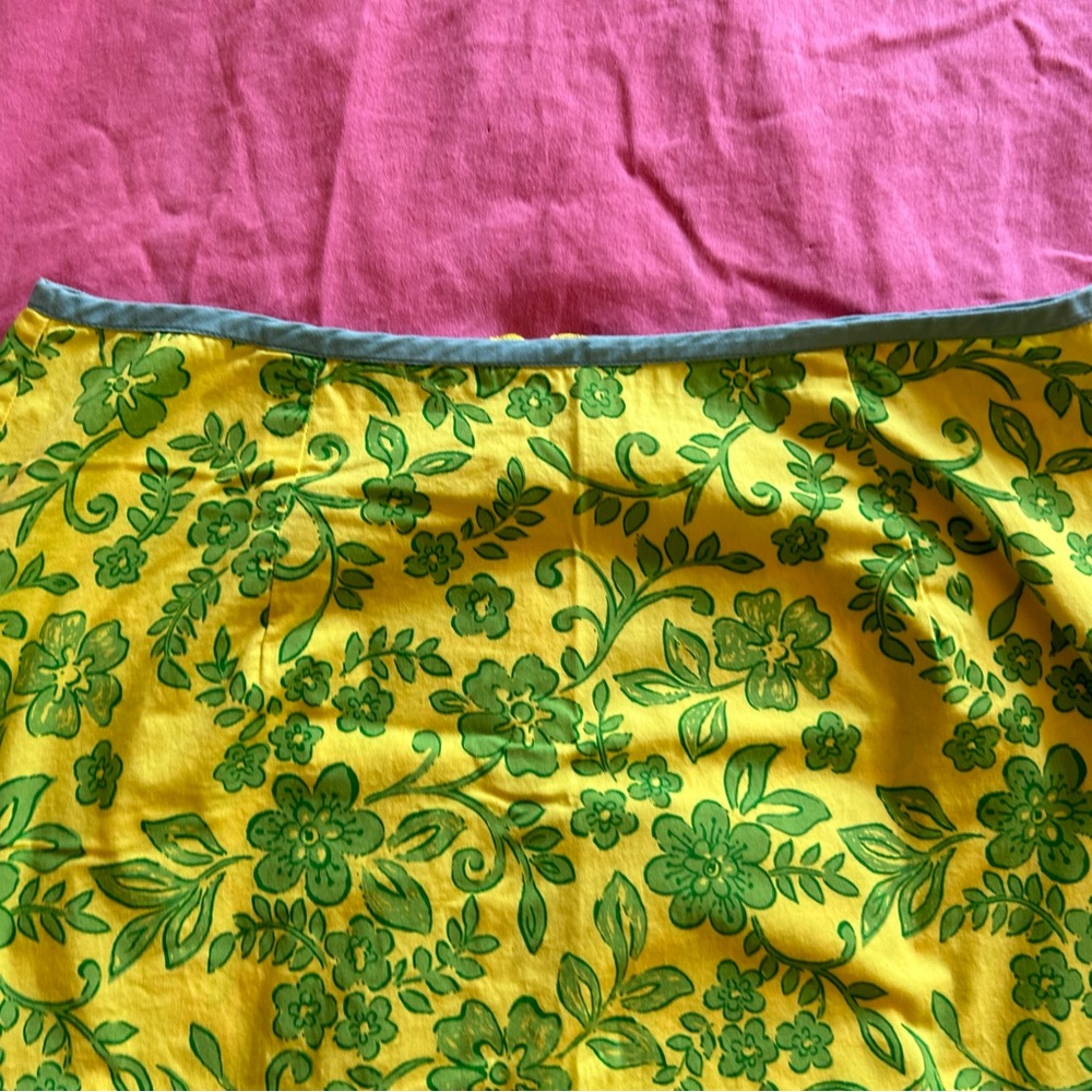 Vintage rare Roxy Quiksilver tropical floral mini skirt, size 7 - Picture 4 of 7